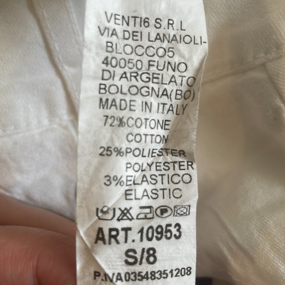 Venti6 Skinny Jeans - Floral Print with Polka Dots and Butterflies - Size 8 - Picture 5 of 5